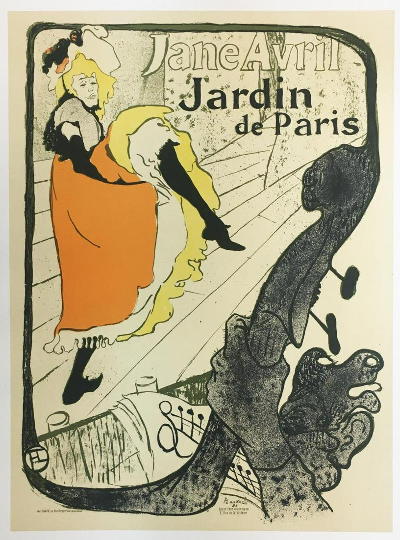 Henri Tolouse-Lautrec (After) - Jane Avril (1 of 1)