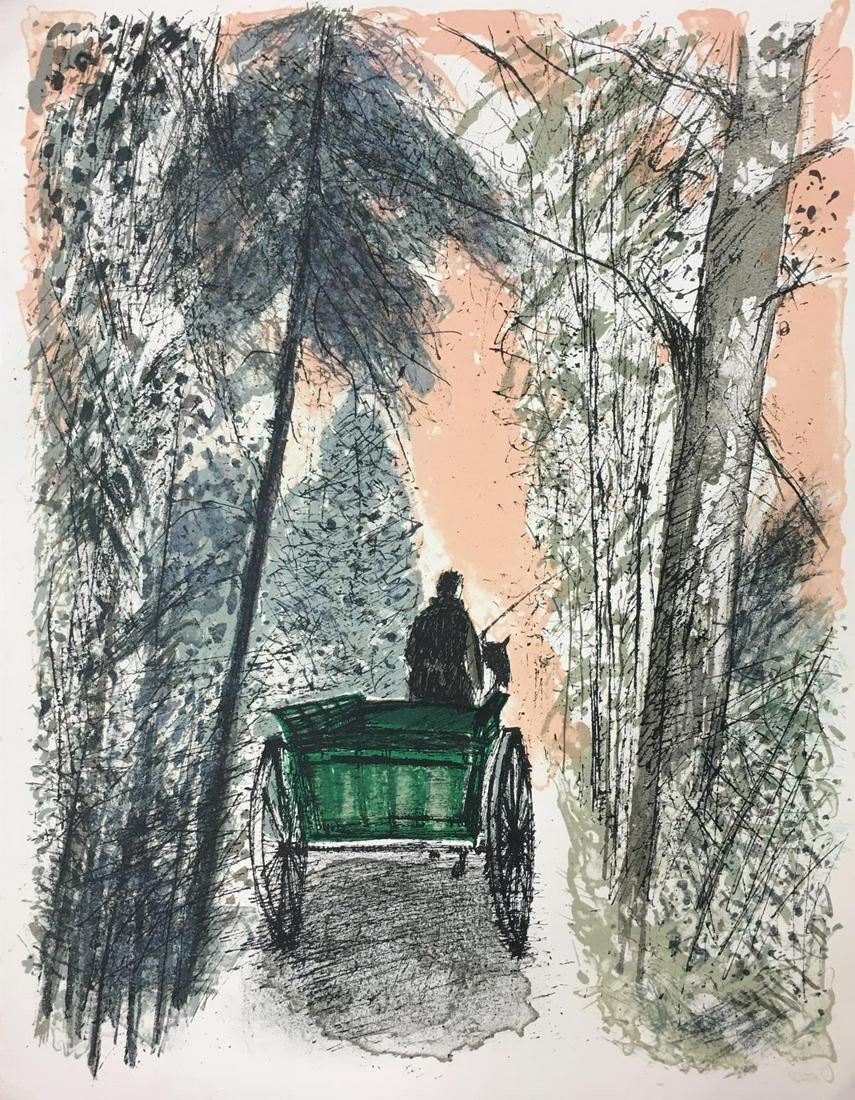 Guy Bardone - Untitled I from Le Grand Meaulnes: Artist: Guy Bardone Title: Untitled I from Le Grand Meaulnes Year: 1989 Dimensions: 16in. by 12in. Edition: From the Rare Limited Edition of 100 Publisher: Edit