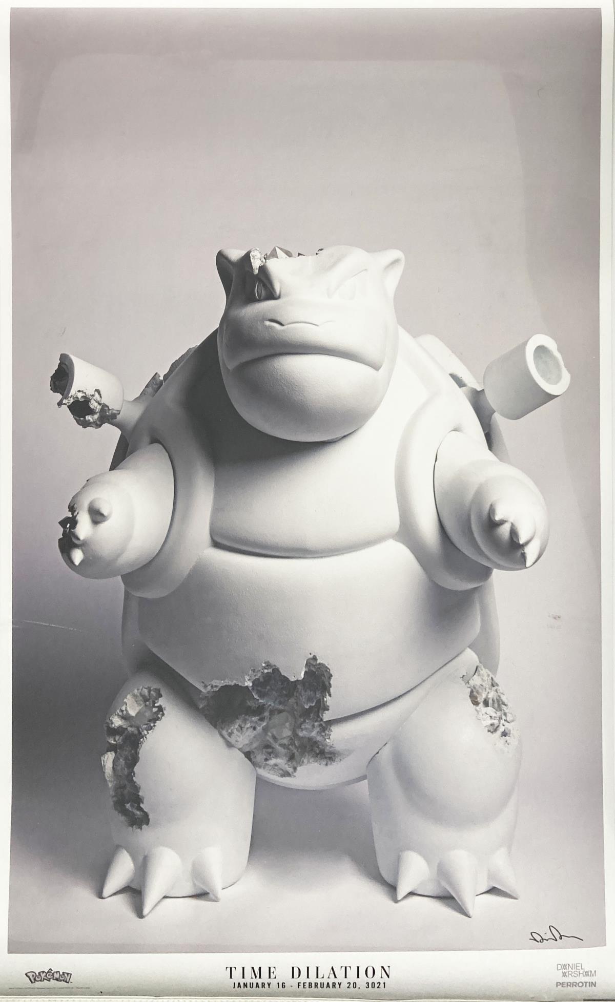 Daniel Arsham - Time Dilation Poster II: Artist: Daniel Arsham Title: Time Dilation Poster II Year: 2021 Dimensions: 35in. by 23in. Edition: From the rare limited edition Publisher: Perrotin