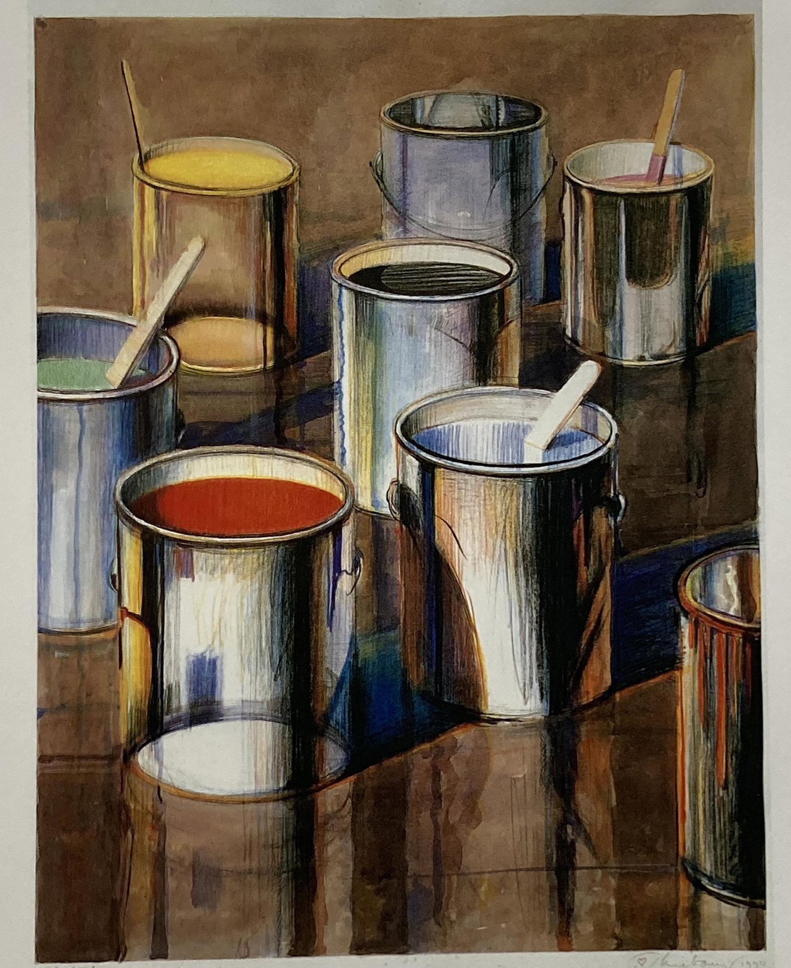 Wayne Thiebaud - Paint Cans (1 of 1)