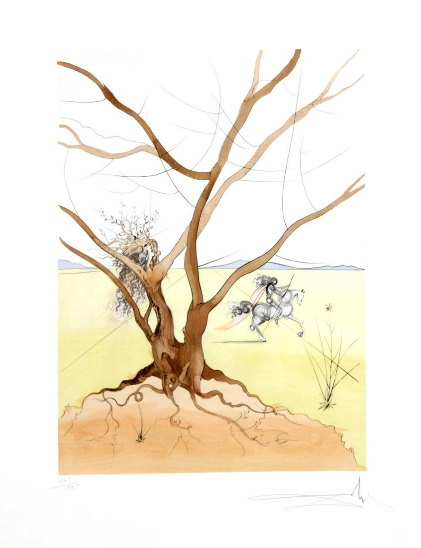 Salvador Dali - Asher from "The Twelve Tribes of (1 of 3)