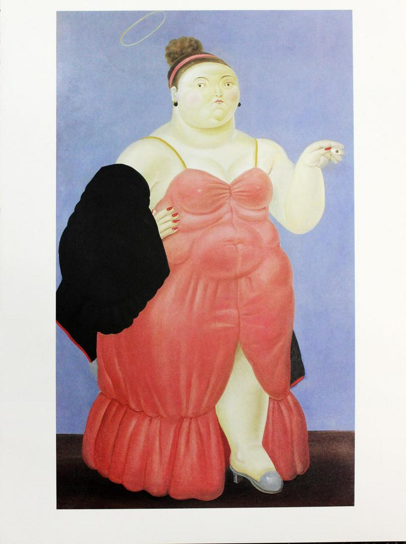 Fernando Botero (after) - Santa Lucia: Artist: Fernando Botero (after) Title: Santa Lucia Year: 1983 Dimensions: 16in. by 12in. Edition: 66 from the limited edition of 200 Publisher: Harry N. Abrams Inc. New Yor