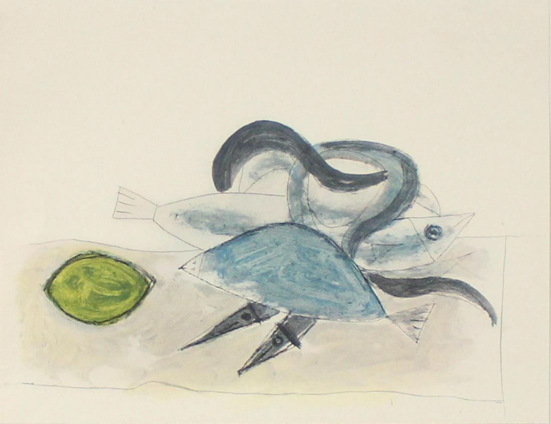 Pablo Picasso - Untitled (Still Life with Fish and (1 of 1)