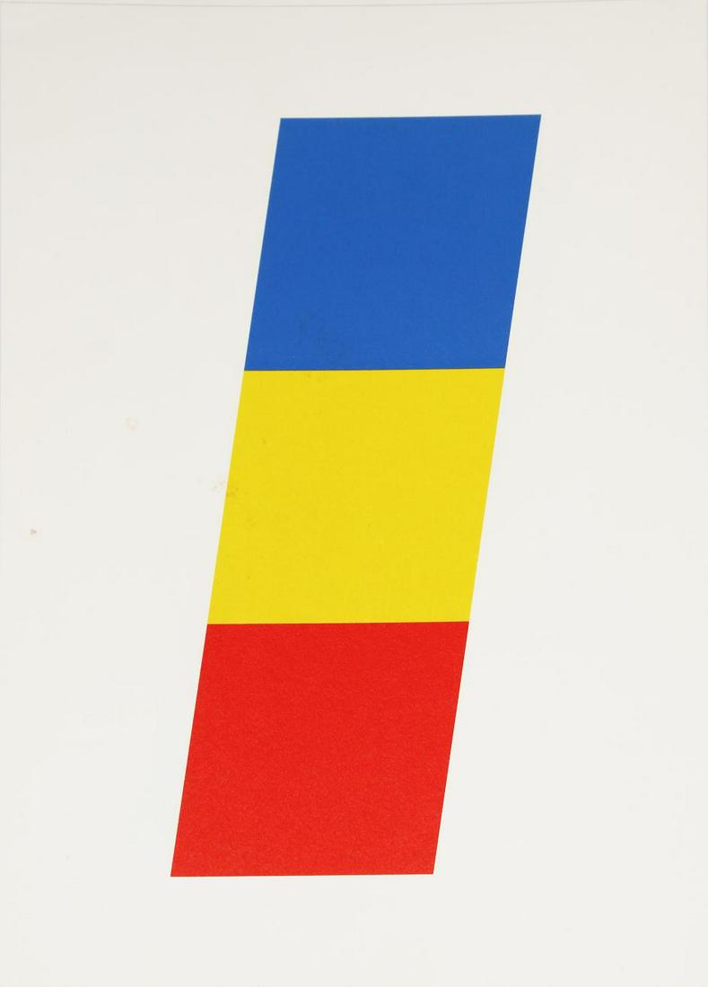 Ellsworth Kelly (After) - Blue/Yellow/Red (1 of 1)