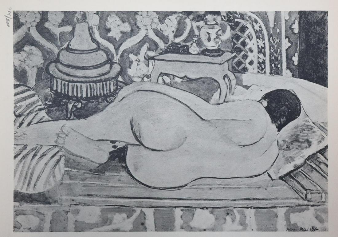 Henri Matisse - Untitled XIV from"XX Siecle No .4" (1 of 1)