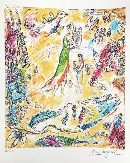 Marc Chagall (After) - The Sorcerer of Music (1 of 1)