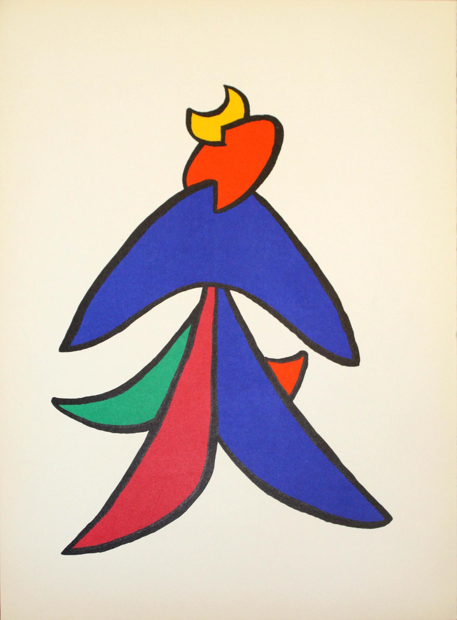Alexander Calder - Untitled: Artist: Alexander Calder Title: Untitled Year: 1963 Dimensions: 11in. by 15in. Edition: From the rare limited edition Publisher: Maeght Paris Suite:<