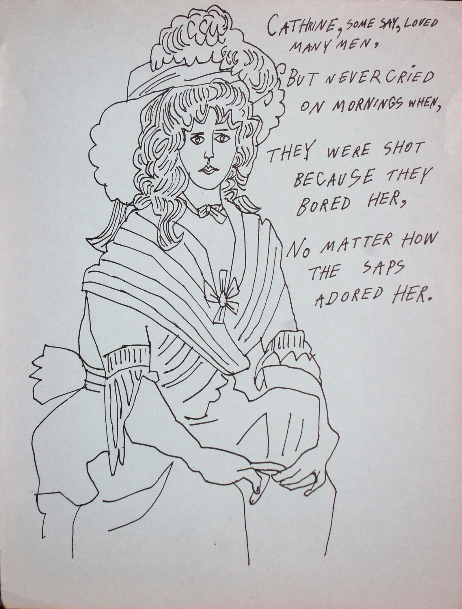 Andy Warhol - Untitled from "Love is a Pink Cake" (1 of 1)