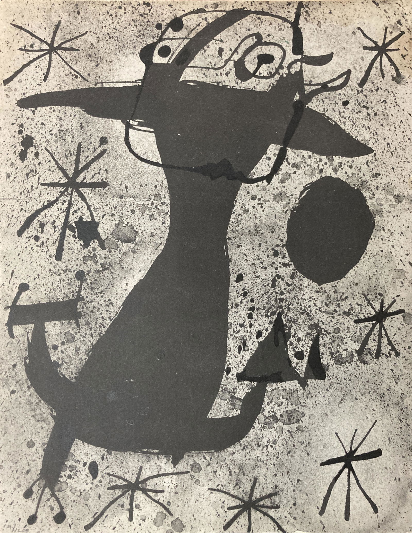 Joan Miro - Personnage dans La Nuit (1 of 1)