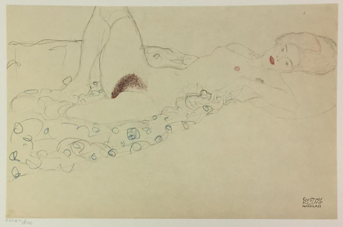 Gustav Klimt - Untitled Study (XII) (1 of 1)
