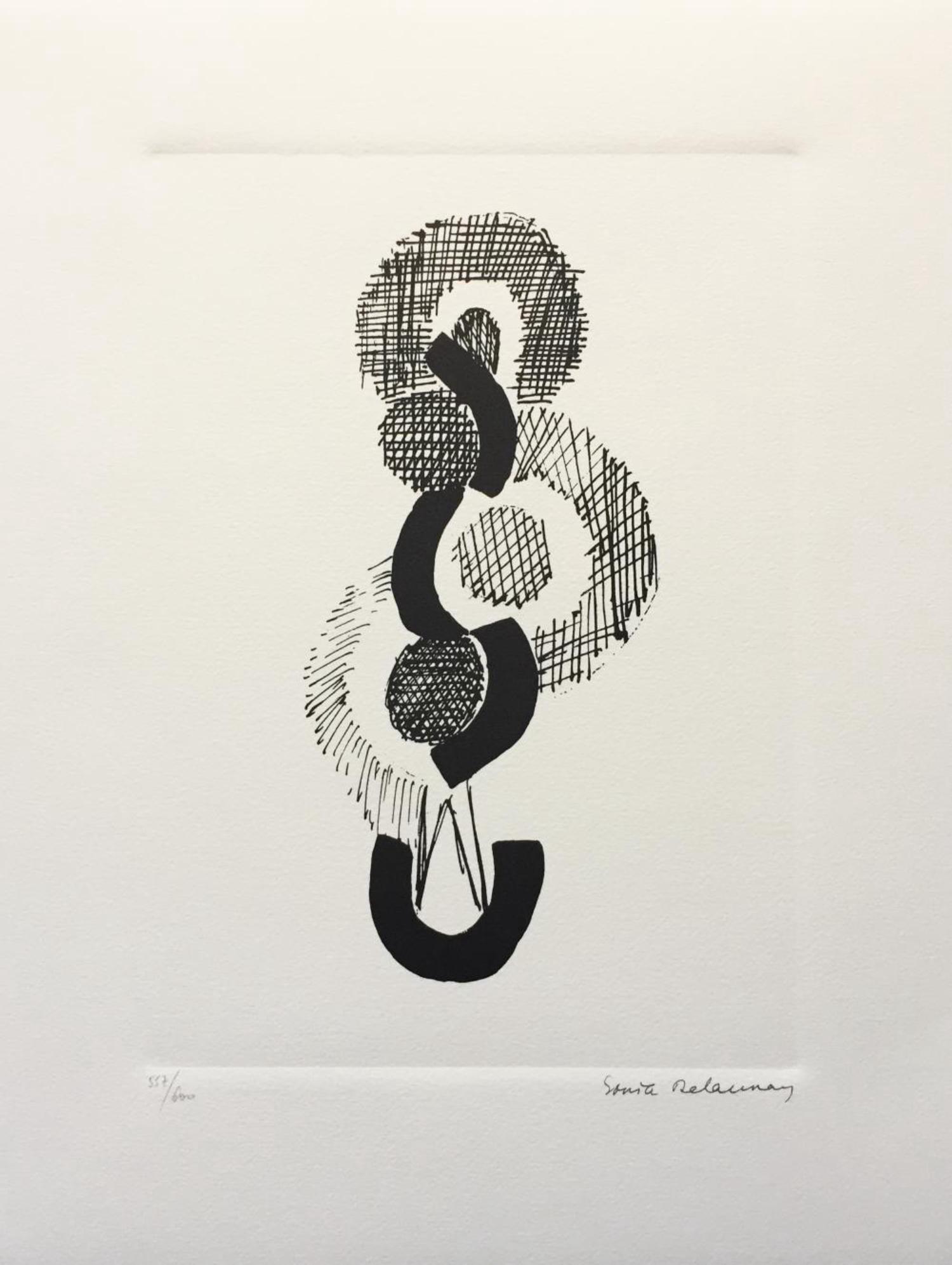 Sonia Delaunay - Dance Endless Rhythm (1923): Artist: Sonia Delaunay Title: Dance Endless Rhythm (1923) Year: 1994 Dimensions: 8in. by 11in. Edition: from the rare limited edition of 600 Publisher: ArtCuria