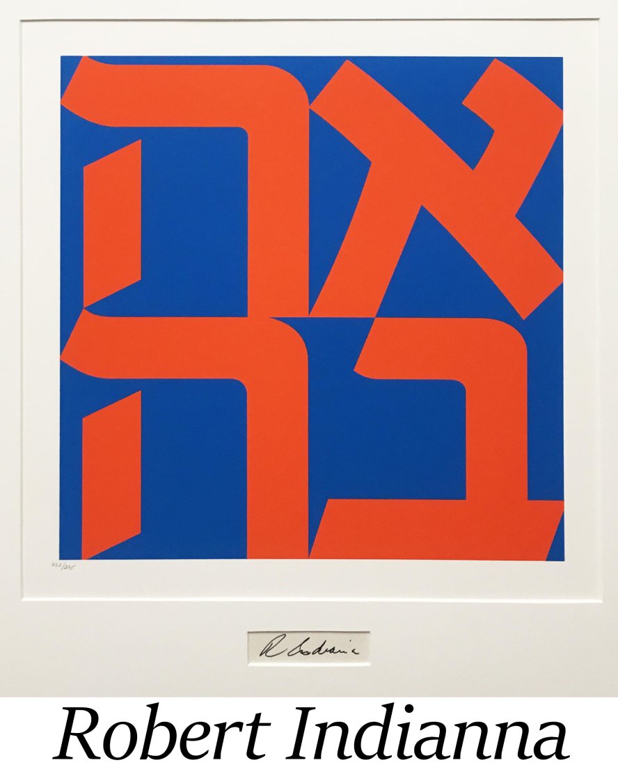 Robert Indiana - Ahava (1 of 1)
