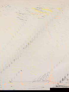 Alberto Giacometti - L'Arbre: Artist: Alberto Giacometti Title: L'Arbre Year: 1953 Dimensions: 10in. by 14in. Edition: From the Rare Limited Edition Publisher: Editions de la revue Verve