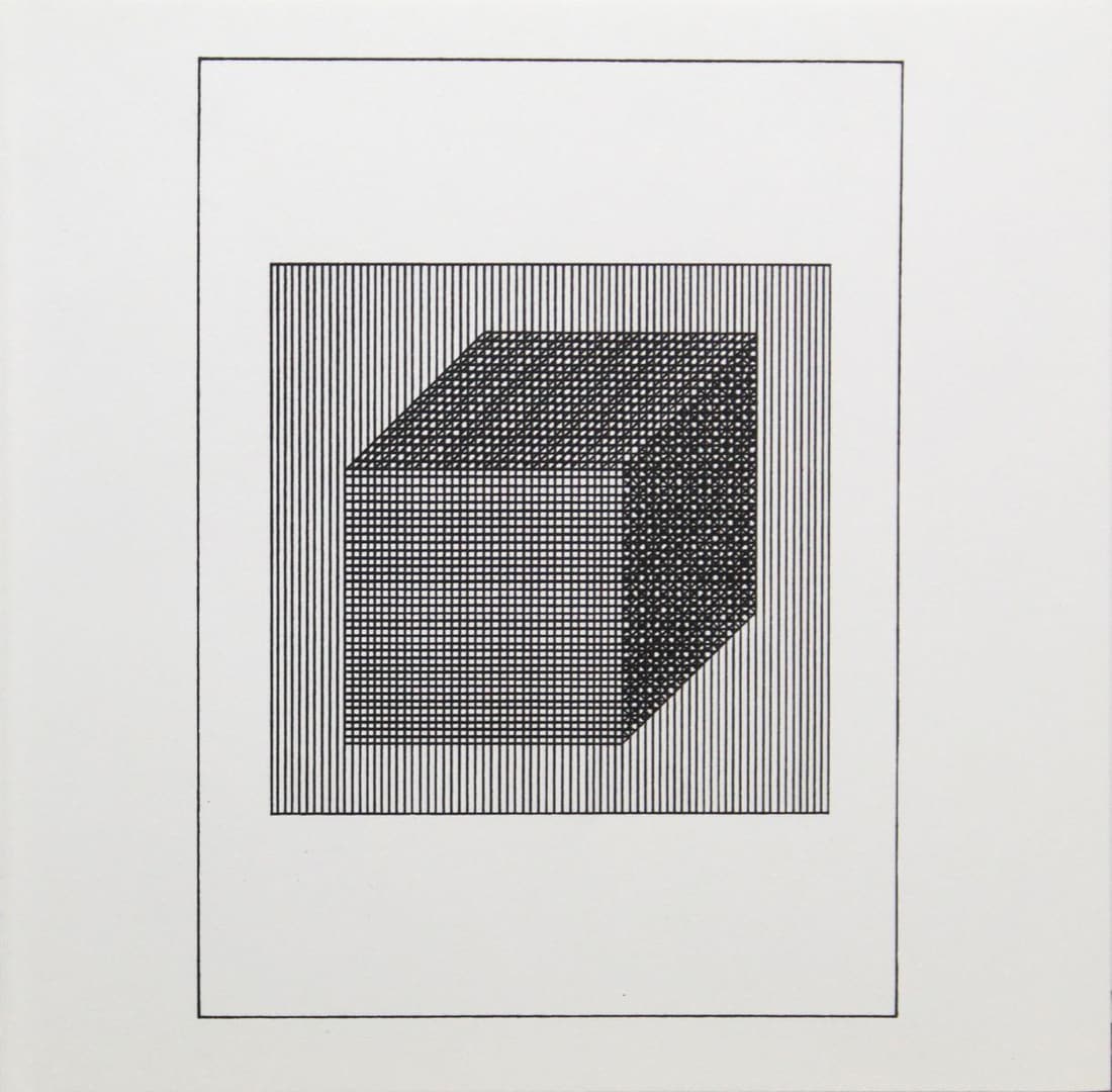 Sol Lewitt - Untitled XVIII from "Ficciones: Jorge Luis: Artist: Sol Lewitt Title: Untitled XVIII from "Ficciones: Jorge Luis Borges" Year: 1984 Dimensions: 8in. by 8in. Weight: 0 Edition: From the rare limited editio