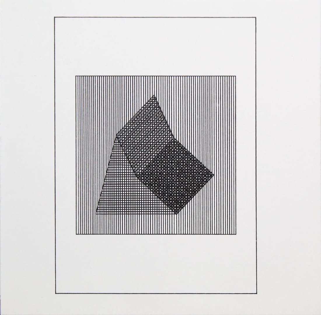Sol Lewitt - Untitled XIV from "Ficciones: Jorge Luis (1 of 1)