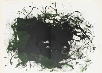 Joan Mitchell - Untitled from One Cent Life: Artist: Joan Mitchell Title: Untitled from One Cent Life Year: 1964 Dimensions: 16.25in. by 23in. Edition: From the rare limited edition of 2000 Publisher: E.W