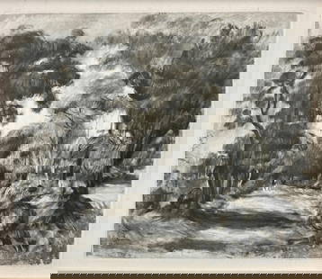 Pierre-Auguste Renoir (After) - Morning in the Park: Artist: Pierre-Auguste Renoir (After) Title: Morning in the Park Dimensions: 13in. by 12in. Edition: From the rare limited edition Medium: Heliogravure on Paper Con