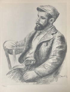 Pierre-Auguste Renoir (After) - Louis Valtat: Artist: Pierre-Auguste Renoir (After) Title: Louis Valtat Dimensions: 13in. by 10in. Edition: From the rare limited edition of 3000 Publisher: Editions Du Livre Sui