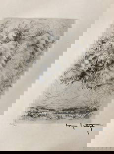 Louis Icart - Untitled XII from "Leda and the Swan": Artist: Louis Icart Title: Untitled XII from "Leda and the Swan" Year: c. 1943 Dimensions: 8.25in. by 11.25in. Edition: From the rare limited edition of XVI on Japon paper