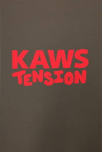 KAWS - Tension Cover Page: Artist: KAWS Title: Tension Cover Page Year: 2019 Dimensions: 35in. by 23in. Edition: From the Rare Limited Edition of 100 Suite: Tension Medium: