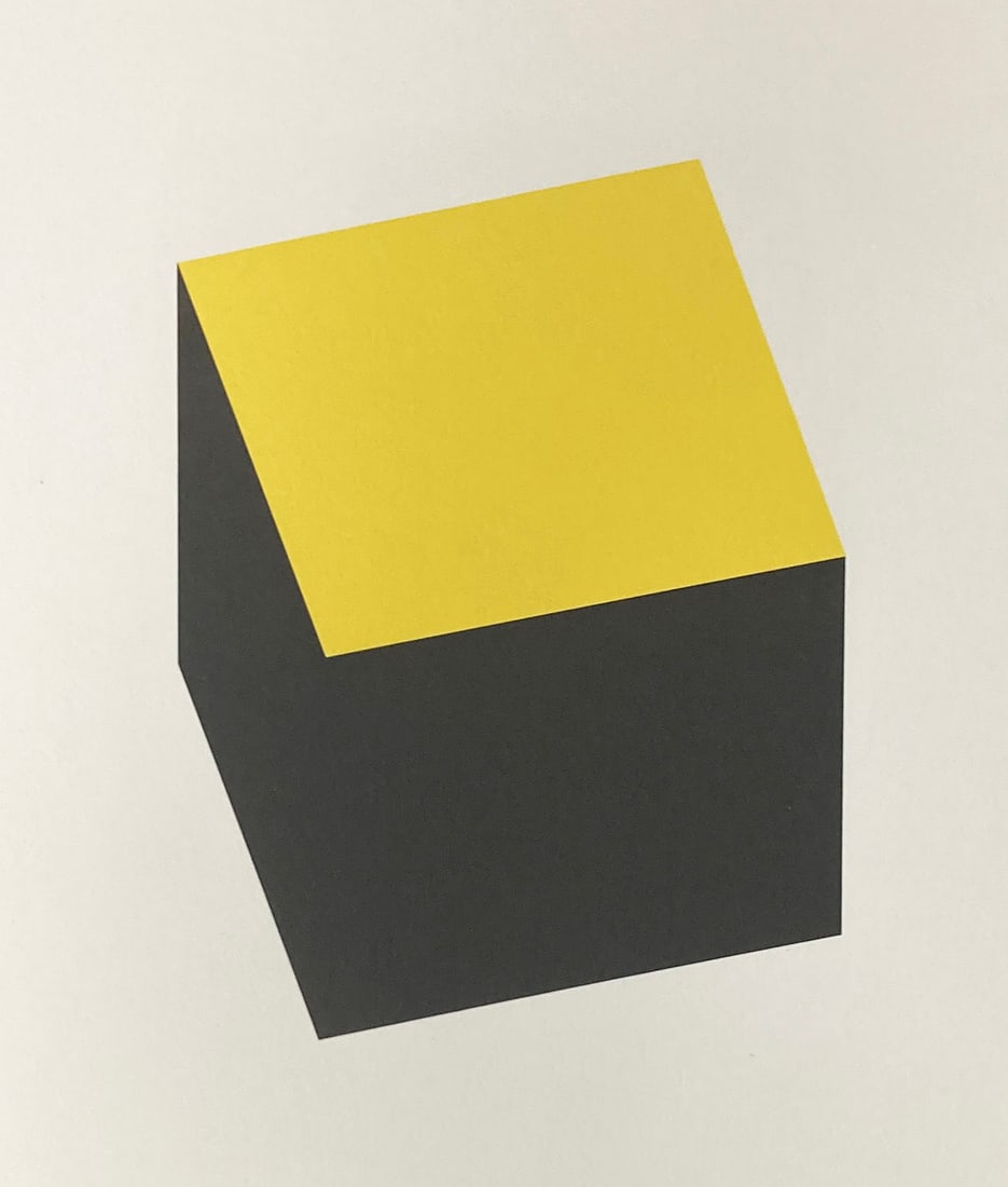Ellsworth Kelly (After) - Yellow/Black (1 of 1)