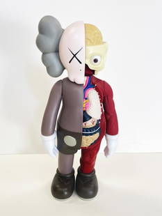 KAWS - Dissected Companion: Artist: KAWS Title: Dissected Companion Year: 2018 Dimensions: 14 in. by 6 1/2in. Edition: From the Rare Limited Edition Medium: Painted cast vinyl multiple