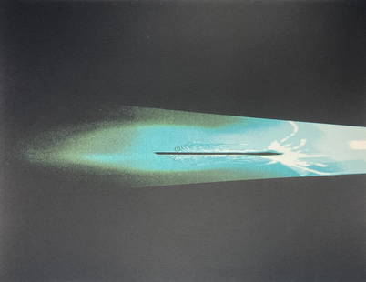 Cornelia Parker - A Feather from Freud's Pillow: Artist: Cornelia ParkerTitle: A Feather from Freud's PillowYear: 1997Dimensions: 20.5in. by 25in.Edition: Numbered from the rare limited edition of 100Publisher: The Freud MuseumSuite: 10th