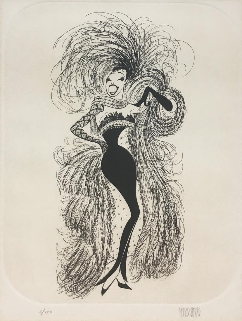 Al Hirschfeld - Josephine Baker (1 of 1)