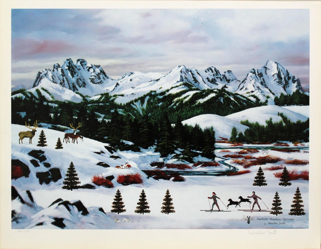 Jane Wooster Scott - Sawtooth Mountain Splendor (1 of 1)
