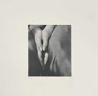 Alfred Stieglitz - Hands- Dorothy Norman: Artist: Alfred Stieglitz Title: Hands- Dorothy Norman Year: 1947 Dimensions: 16 1/8in. by 12in. Edition: Numbered from the rare limited edition of 1500 Publisher:</