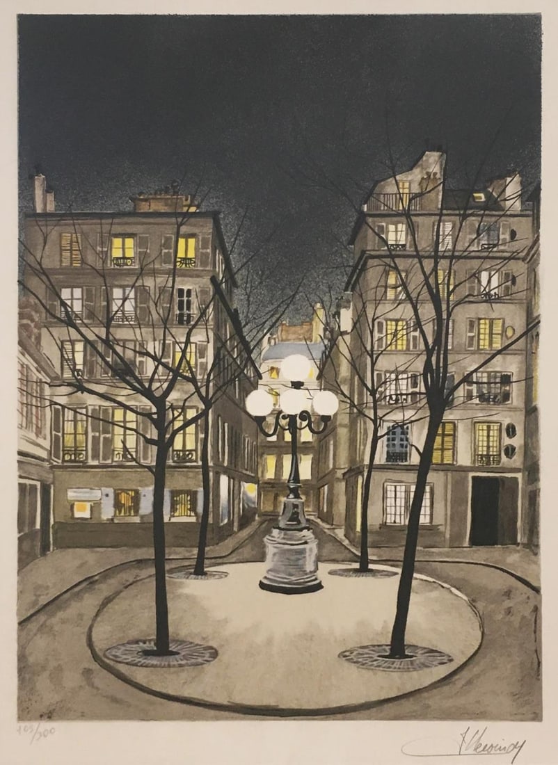 Artist Unknown - Place de Furstenburg (1 of 1)