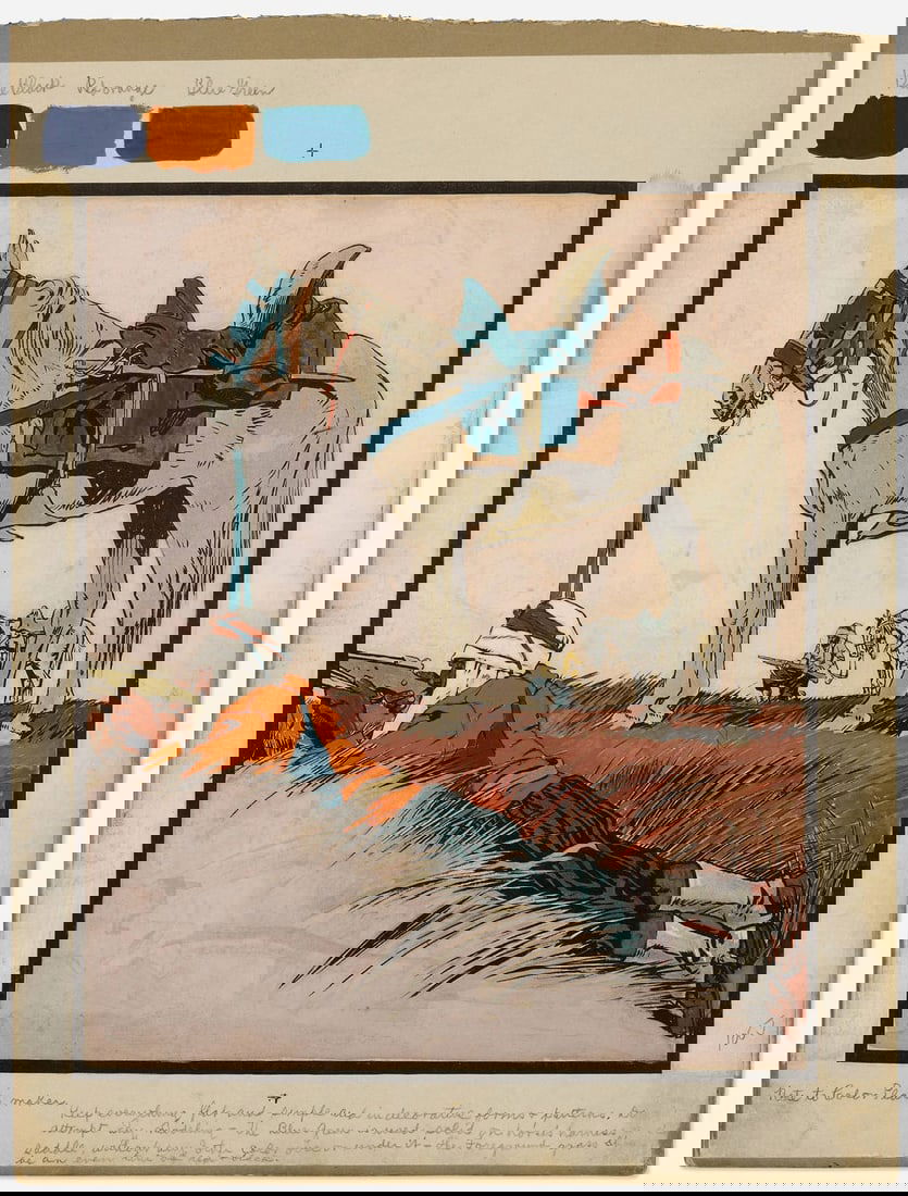 Edward Penfield - Algerian Horseman (1 of 1)