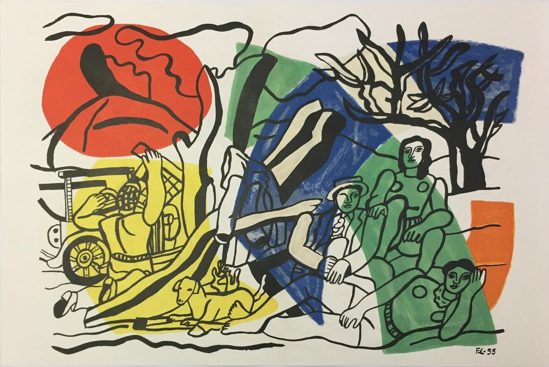 Fernand Leger - La Partie de Campagne (1 of 1)