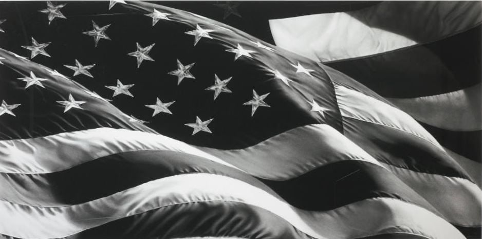 Robert Longo - Untitled (Flag): Artist: Robert Longo Title: Untitled (Flag) Year: 2013 Dimensions: 26 1/8in. by 43 5/8in. Edition: Numbered 10 from the rare limited edition of 36 Publisher: A
