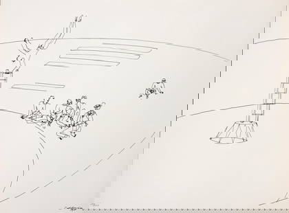 Alexander Calder (after) - Untitled from (Acrobat) "16 Circus Drawings": Artist: Alexander Calder (after) Title: Untitled from (Acrobat) "16 Circus Drawings" Year: 1964 Dimensions: 13in. by 17in. Edition: From the rare limited edition 100
