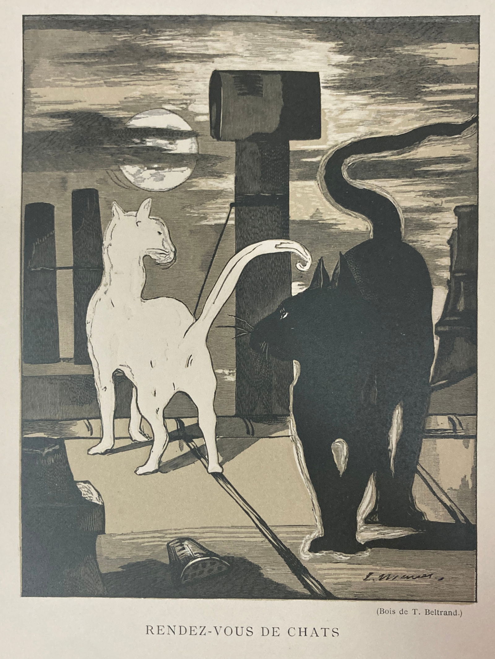 Edouard Manet - Rendez-vous des chats (1 of 1)