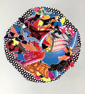 Frank Stella - Fattipuff: Artist: Frank Stella Title: Fattipuff Year: 1996 Dimensions: 11.75in. by 8.75in. Edition: From the rare limited edition Publisher: Tyler Graphics Ltd. <