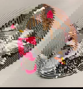 Frank Stella - Atvatabar: Artist: Frank Stella Title: Atvatabar Year: 1996 Dimensions: 11.75in. by 8.75in. Edition: From the rare limited edition Publisher: Tyler Graphics Ltd. <