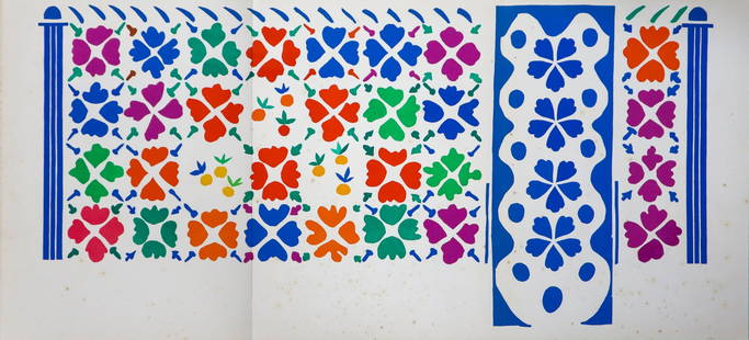 Henri Matisse - Untitled from Verve Suite: Artist: Henri Matisse Title: Untitled from Verve Suite Year: 1952 Dimensions: 14in. by 10 1/4in. Edition: From the rare limited edition Publisher: Teriade Pari
