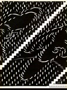 Henri Matisse - Teeny: Artist: Henri Matisse Title: Teeny Year: 1959 Dimensions: 12.5in. by 9.75in. Edition: From the rare limited edition Publisher: San Lazzaro Paris Suit