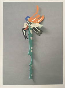 Roy Lichtenstein - Brushstroke Sculptures V: Artist: Roy Lichtenstein Title: Brushstroke Sculptures V Year: 1986 Dimensions: 8in. by 11in. Edition: From the rare limited edition Publisher: Tyler Limited