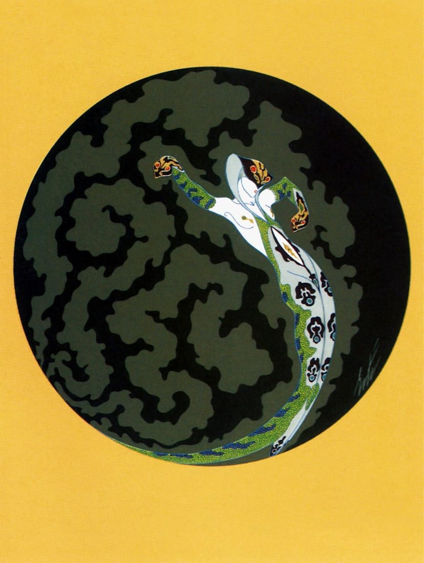 Erte - Jealousy from "Four Emotions" Suite (1 of 1)