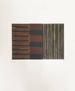 Sean Scully - Heart of Darkness 8: Artist: Sean Scully Title: Heart of Darkness 8 Year: 1992 Dimensions: 10in. by 12in. Edition: Numbered from the rare limited edition of 300 Publisher: The Limit