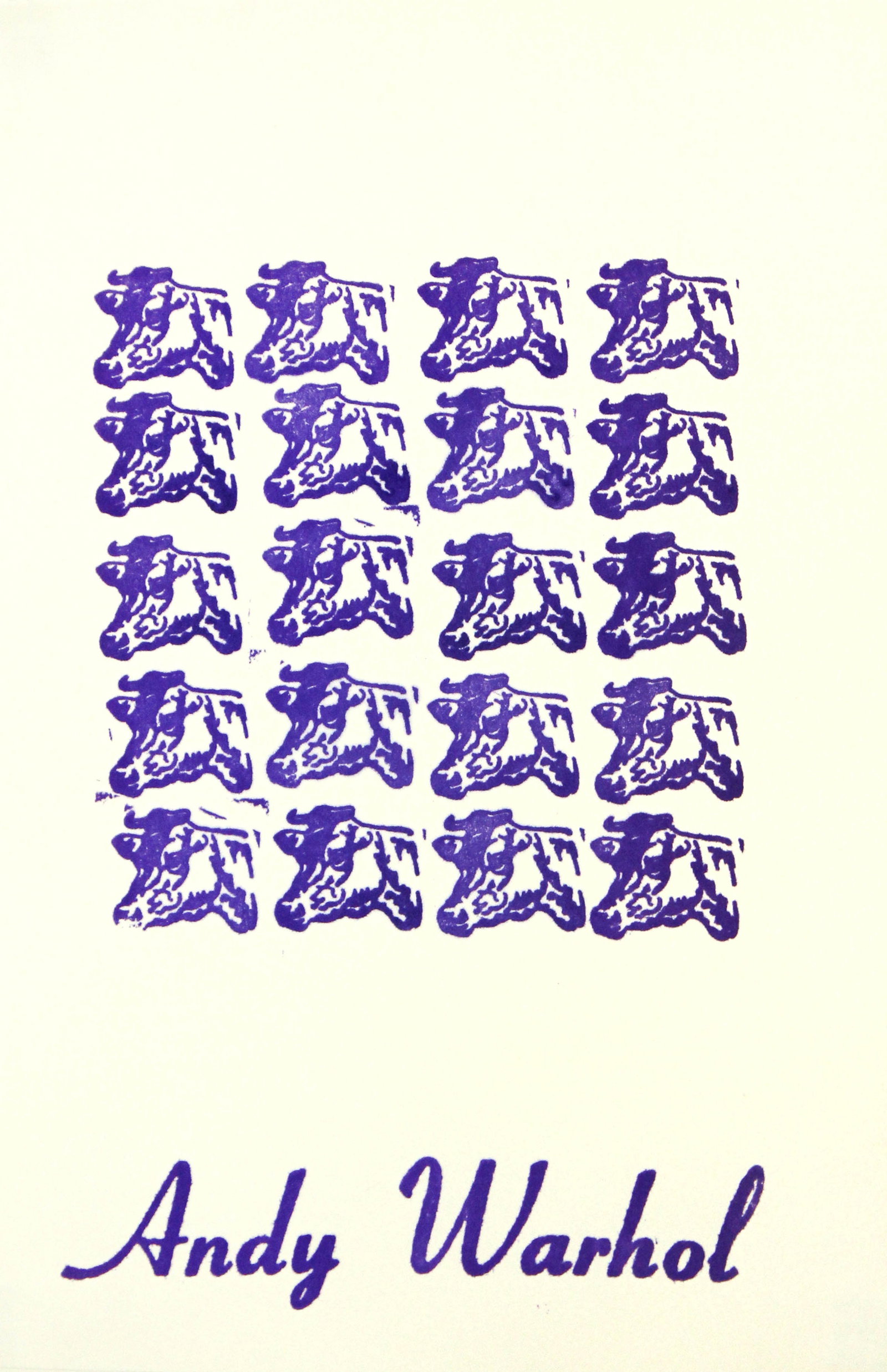 Andy Warhol - Cows (1 of 1)