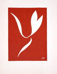 Henri Matisse - Skater in Motion I: Artist: Henri Matisse Title: Skater in Motion I Year: 1938 Dimensions: 8in. by 5.75in. Edition: From the rare limited edition Publisher: Teriade Paris <