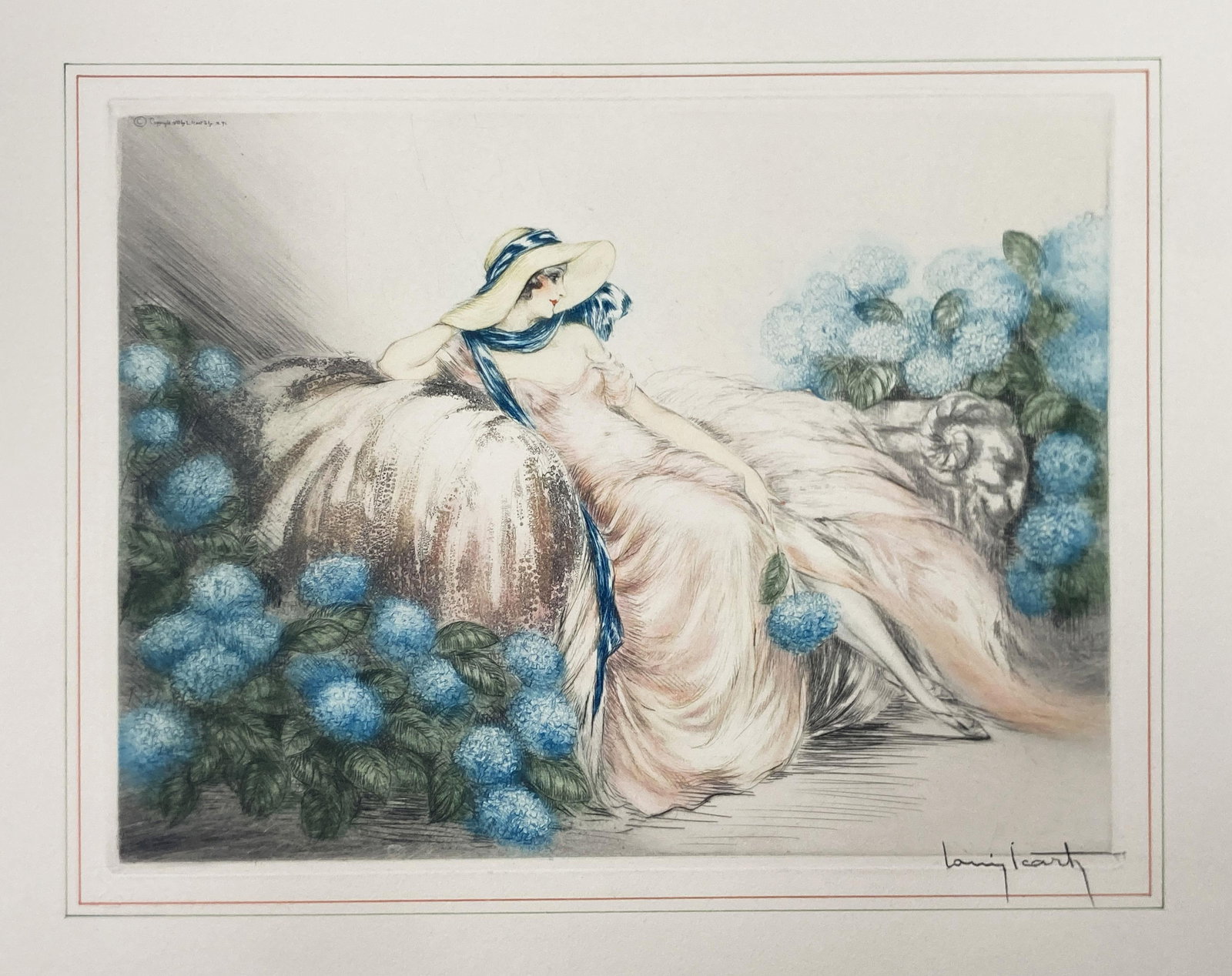 Louis Icart - Pink Lady (1 of 1)