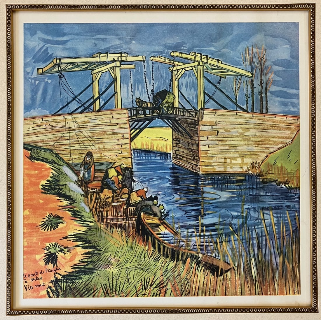 Vincent Van Gogh (After) - The Bridge at Arles (1 of 1)
