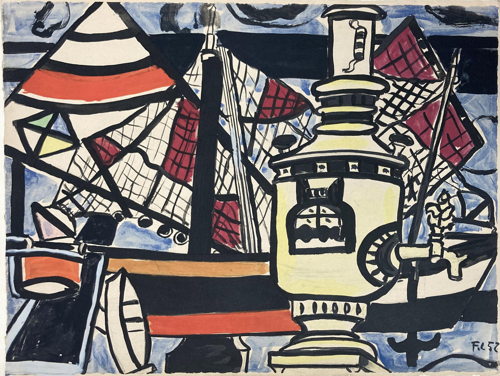 Fernand Leger - Le samovar (1 of 1)
