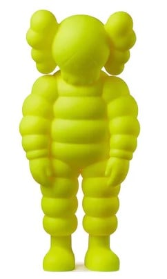 KAWS - KAWS What Partty Figure (Yellow) (1 of 1)