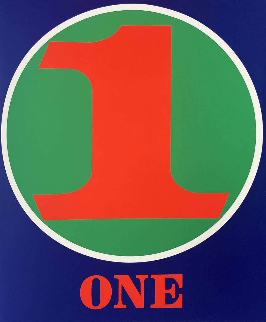 Robert Indiana - Number One (1 of 1)